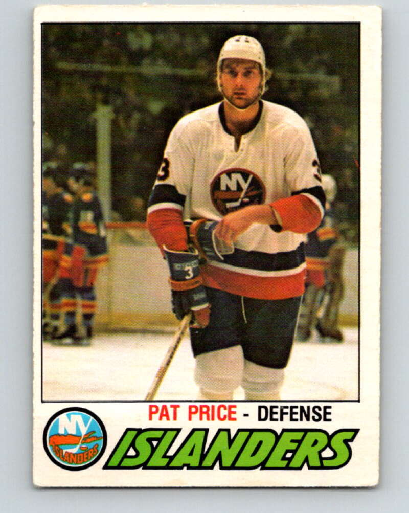 1977-78 O-Pee-Chee #308 Pat Price  New York Islanders  V15137