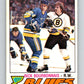 1977-78 O-Pee-Chee #312 Rick Bourbonnais UER  RC Rookie Blues  V15167