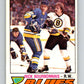 1977-78 O-Pee-Chee #312 Rick Bourbonnais UER  RC Rookie Blues  V15168