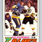 1977-78 O-Pee-Chee #312 Rick Bourbonnais UER  RC Rookie Blues  V15169