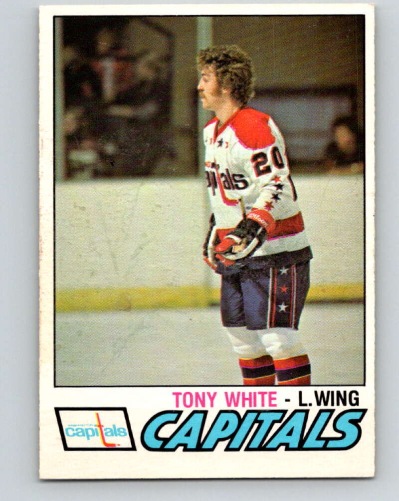 1977-78 O-Pee-Chee #314 Tony White  Washington Capitals  V15187