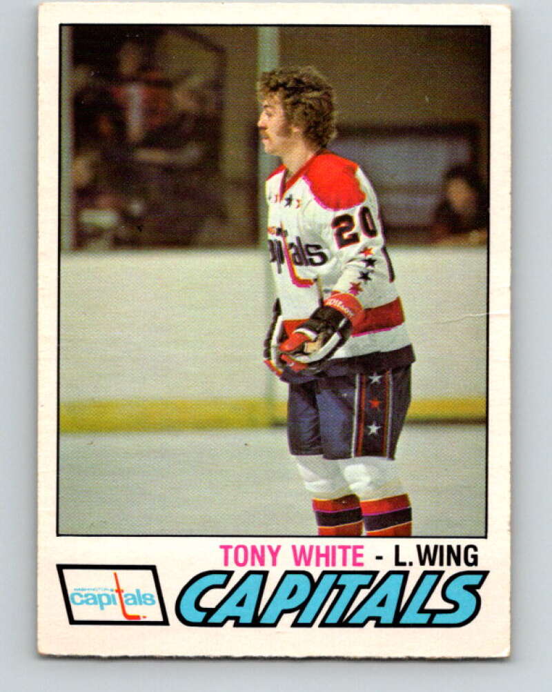 1977-78 O-Pee-Chee #314 Tony White  Washington Capitals  V15188