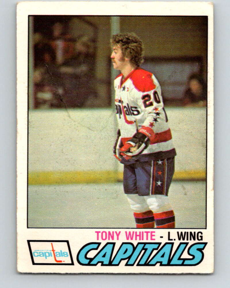 1977-78 O-Pee-Chee #314 Tony White  Washington Capitals  V15189