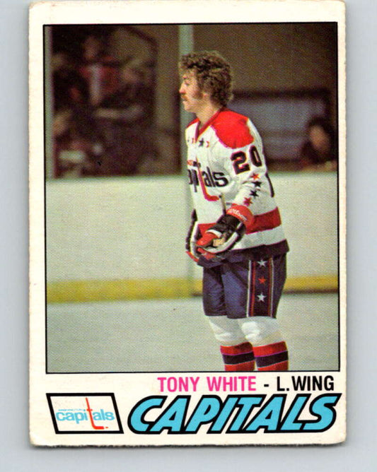 1977-78 O-Pee-Chee #314 Tony White  Washington Capitals  V15190