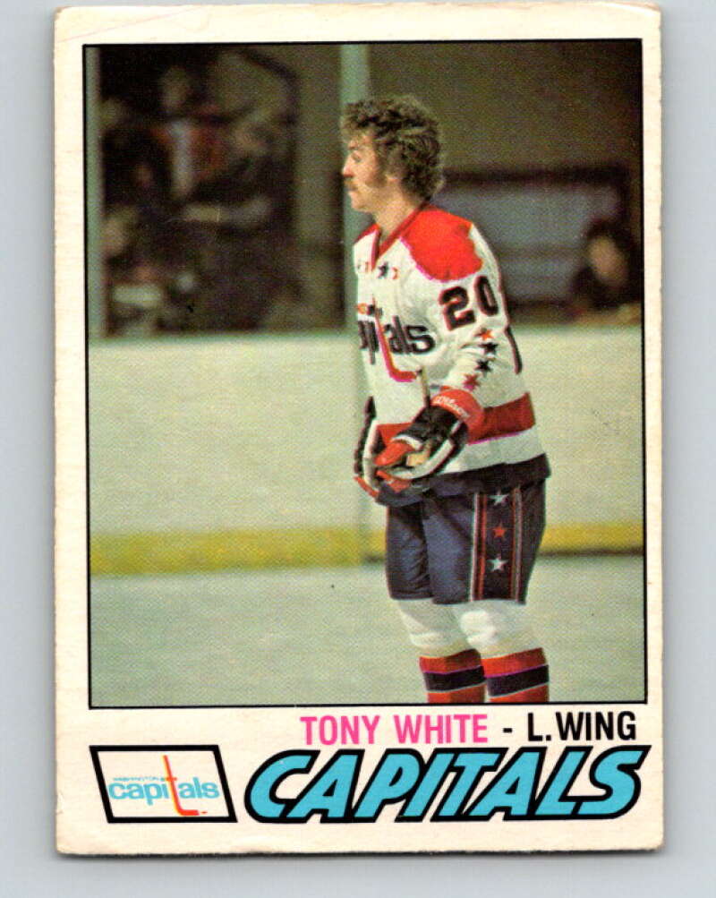 1977-78 O-Pee-Chee #314 Tony White  Washington Capitals  V15191