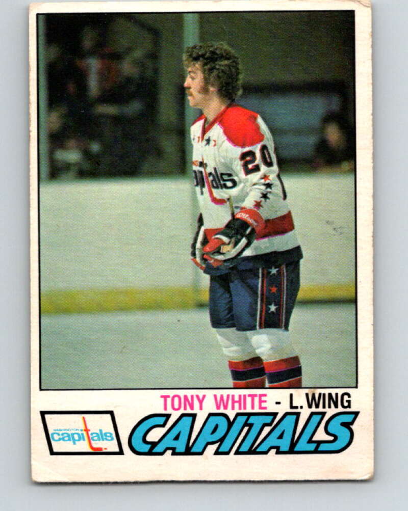 1977-78 O-Pee-Chee #314 Tony White  Washington Capitals  V15193