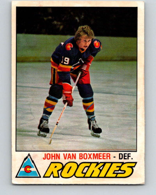 1977-78 O-Pee-Chee #315 John Van Boxmeer  Colorado Rockies  V15199