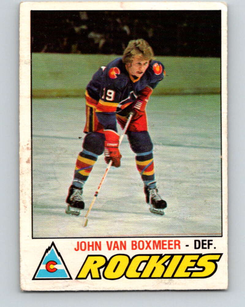 1977-78 O-Pee-Chee #315 John Van Boxmeer  Colorado Rockies  V15200