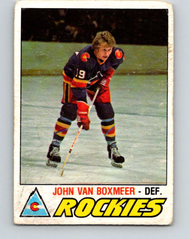 1977-78 O-Pee-Chee #315 John Van Boxmeer  Colorado Rockies  V15201