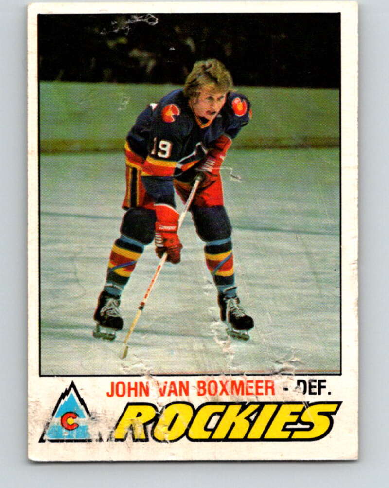 1977-78 O-Pee-Chee #315 John Van Boxmeer  Colorado Rockies  V15203