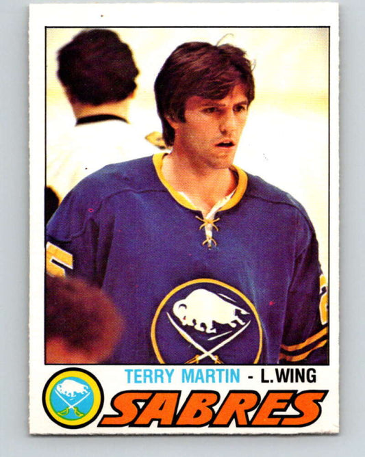 1977-78 O-Pee-Chee #318 Terry Martin  RC Rookie Buffalo Sabres  V15223