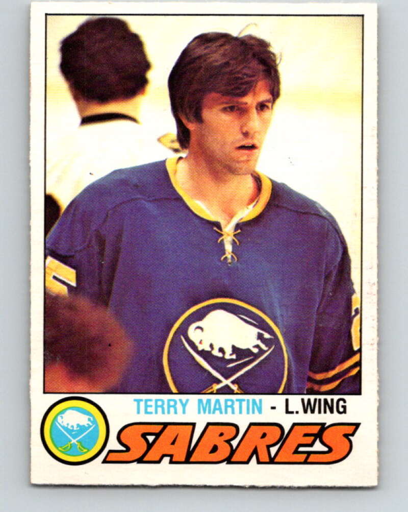 1977-78 O-Pee-Chee #318 Terry Martin  RC Rookie Buffalo Sabres  V15225