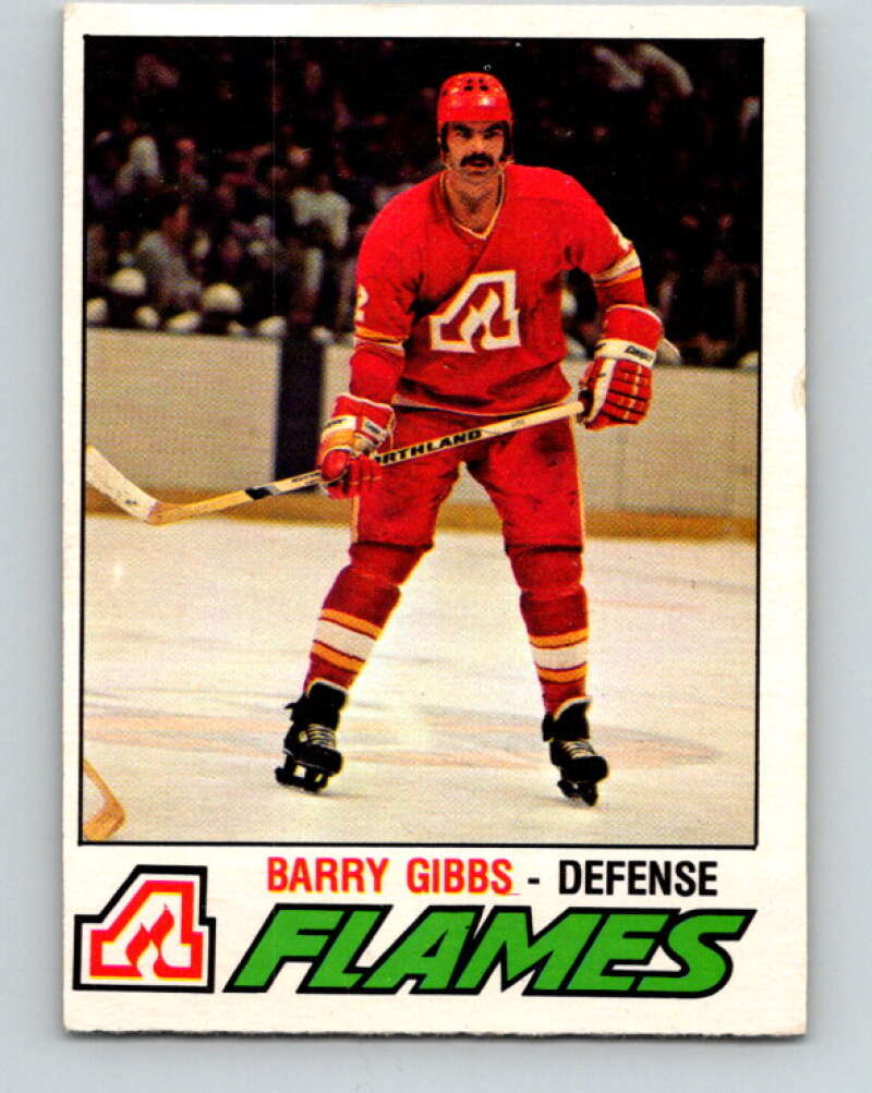 1977-78 O-Pee-Chee #319 Barry Gibbs  Atlanta Flames  V15230