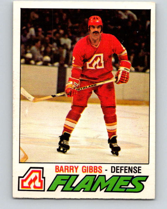 1977-78 O-Pee-Chee #319 Barry Gibbs  Atlanta Flames  V15231