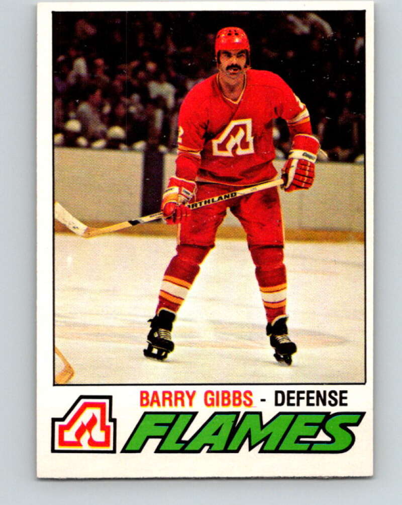 1977-78 O-Pee-Chee #319 Barry Gibbs  Atlanta Flames  V15232