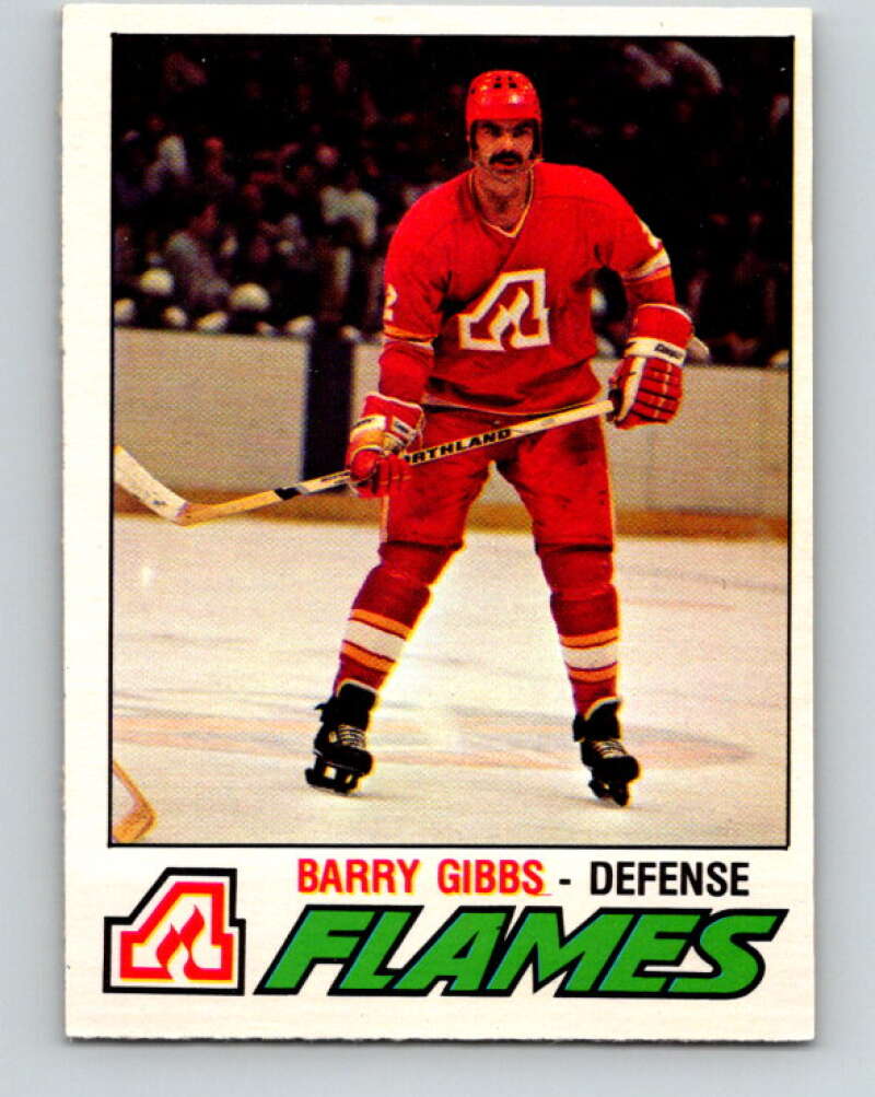 1977-78 O-Pee-Chee #319 Barry Gibbs  Atlanta Flames  V15233