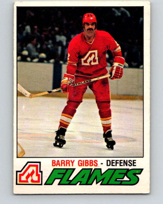 1977-78 O-Pee-Chee #319 Barry Gibbs  Atlanta Flames  V15235