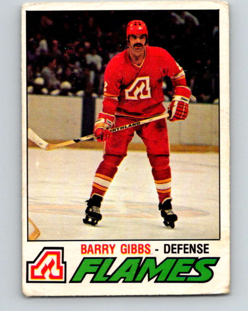 1977-78 O-Pee-Chee #319 Barry Gibbs  Atlanta Flames  V15237