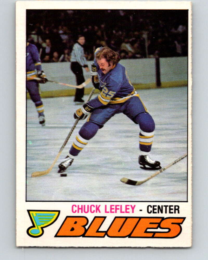 1977-78 O-Pee-Chee #340 Chuck Lefley  St. Louis Blues  V15401