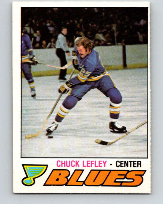 1977-78 O-Pee-Chee #340 Chuck Lefley  St. Louis Blues  V15402