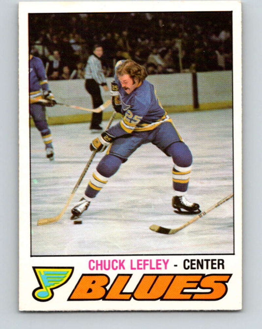 1977-78 O-Pee-Chee #340 Chuck Lefley  St. Louis Blues  V15403