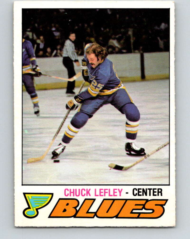 1977-78 O-Pee-Chee #340 Chuck Lefley  St. Louis Blues  V15404