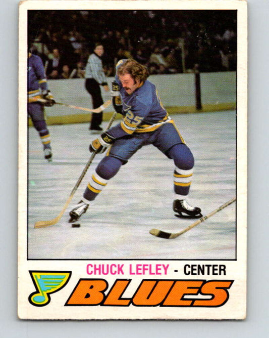 1977-78 O-Pee-Chee #340 Chuck Lefley  St. Louis Blues  V15407