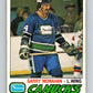 1977-78 O-Pee-Chee #341 Garry Monahan  Vancouver Canucks  V15411