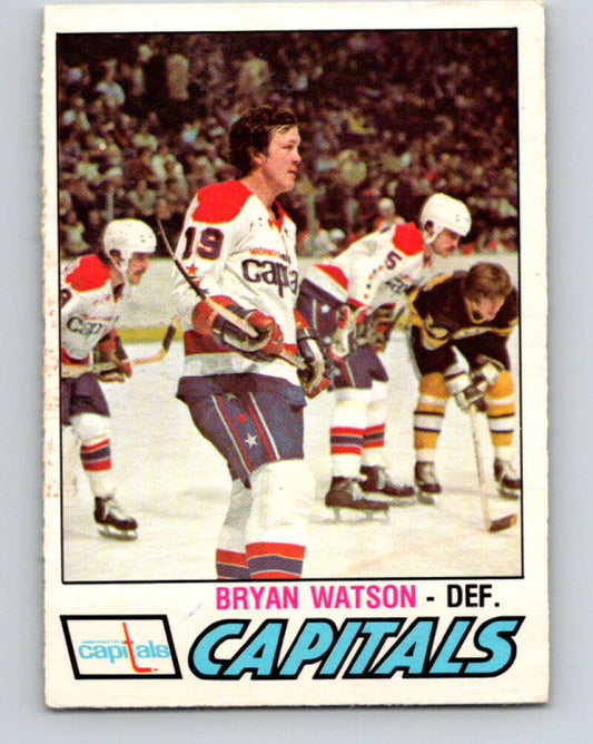 1977-78 O-Pee-Chee #342 Bryan Watson  Washington Capitals  V15415