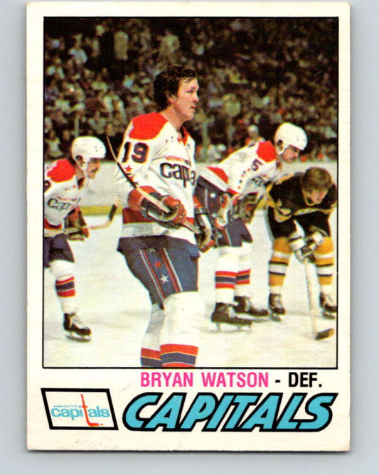 1977-78 O-Pee-Chee #342 Bryan Watson  Washington Capitals  V15416