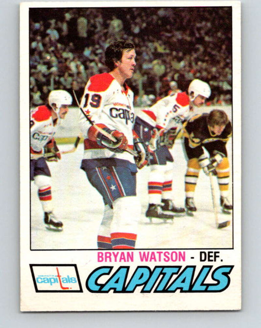 1977-78 O-Pee-Chee #342 Bryan Watson  Washington Capitals  V15417