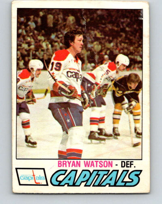 1977-78 O-Pee-Chee #342 Bryan Watson  Washington Capitals  V15418