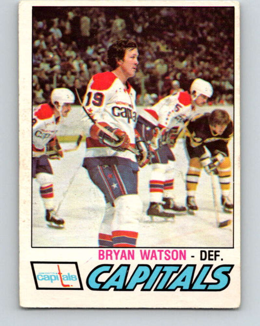 1977-78 O-Pee-Chee #342 Bryan Watson  Washington Capitals  V15419