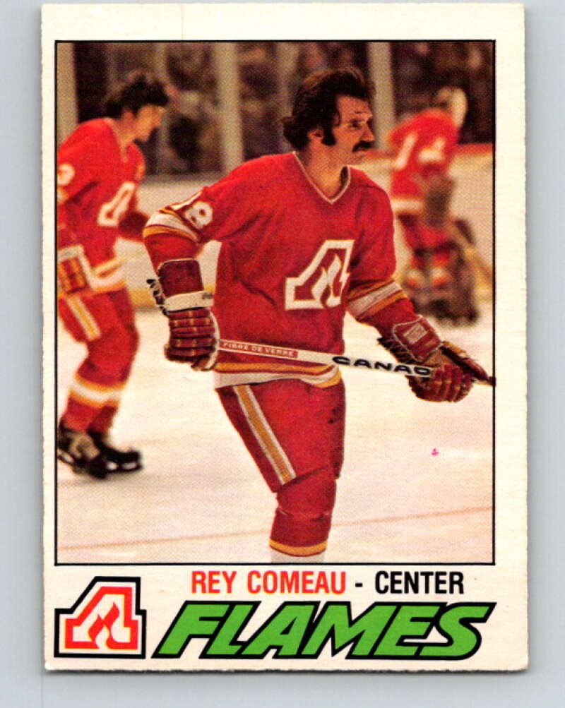 1977-78 O-Pee-Chee #346 Rey Comeau  Atlanta Flames  V15442