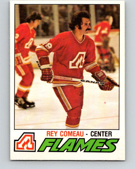 1977-78 O-Pee-Chee #346 Rey Comeau  Atlanta Flames  V15443