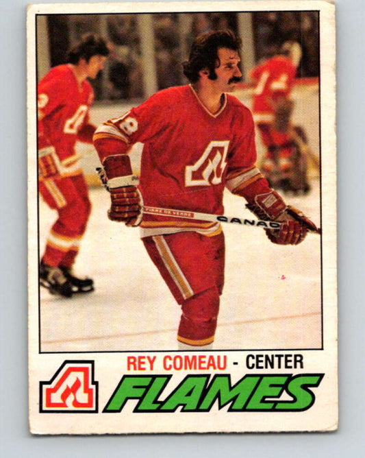 1977-78 O-Pee-Chee #346 Rey Comeau  Atlanta Flames  V15446