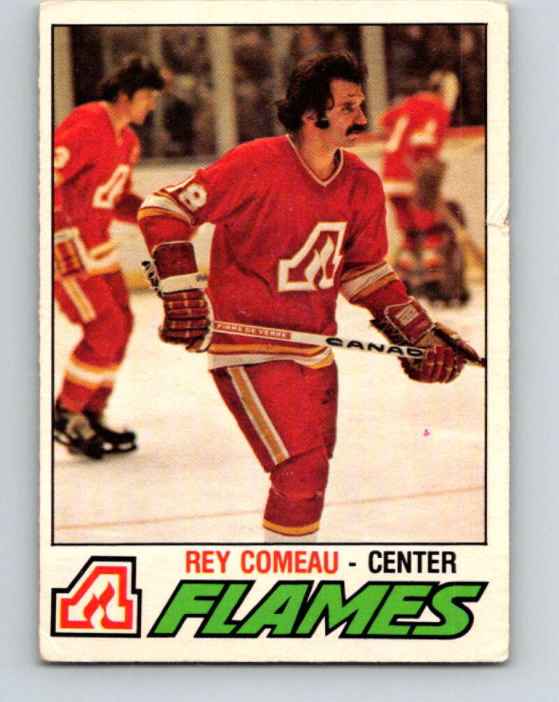 1977-78 O-Pee-Chee #346 Rey Comeau  Atlanta Flames  V15447