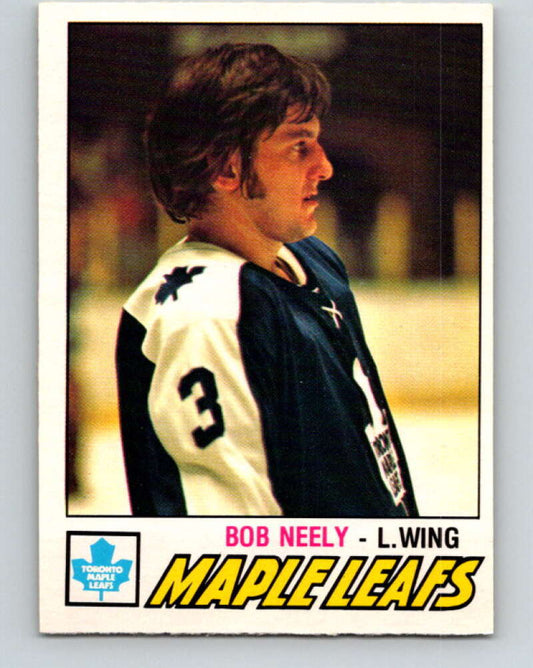 1977-78 O-Pee-Chee #347 Bob Neely  Toronto Maple Leafs  V15449