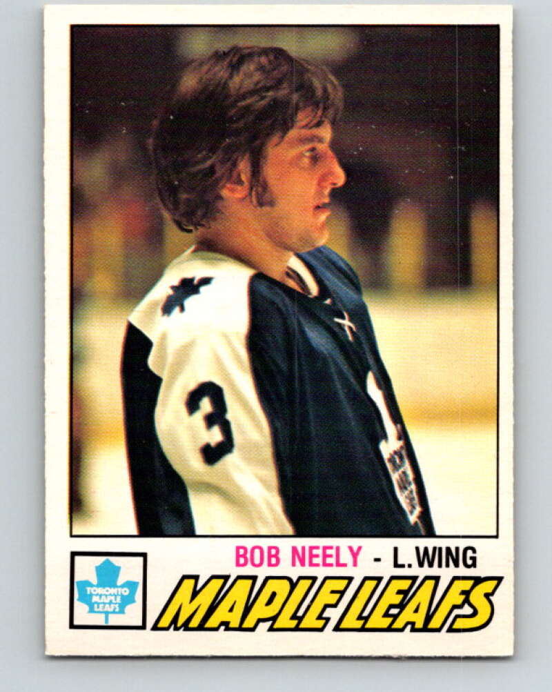 1977-78 O-Pee-Chee #347 Bob Neely  Toronto Maple Leafs  V15450