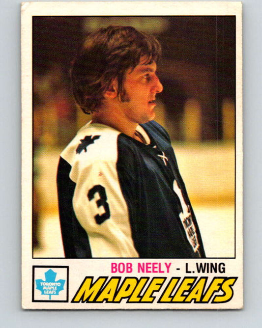 1977-78 O-Pee-Chee #347 Bob Neely  Toronto Maple Leafs  V15452