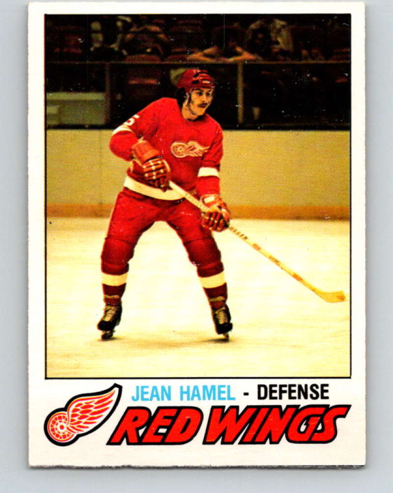 1977-78 O-Pee-Chee #348 Jean Hamel  Detroit Red Wings  V15457