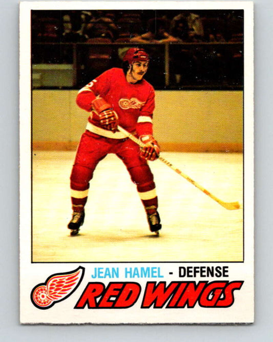 1977-78 O-Pee-Chee #348 Jean Hamel  Detroit Red Wings  V15457