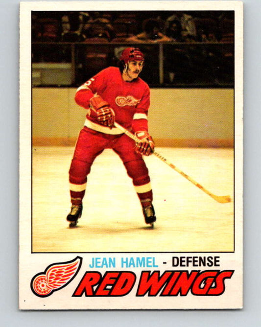 1977-78 O-Pee-Chee #348 Jean Hamel  Detroit Red Wings  V15459