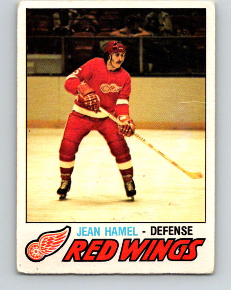 1977-78 O-Pee-Chee #348 Jean Hamel  Detroit Red Wings  V15460