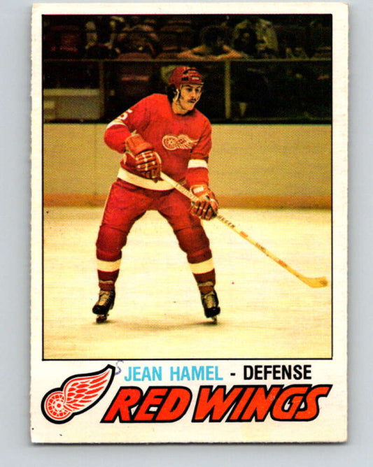 1977-78 O-Pee-Chee #348 Jean Hamel  Detroit Red Wings  V15461