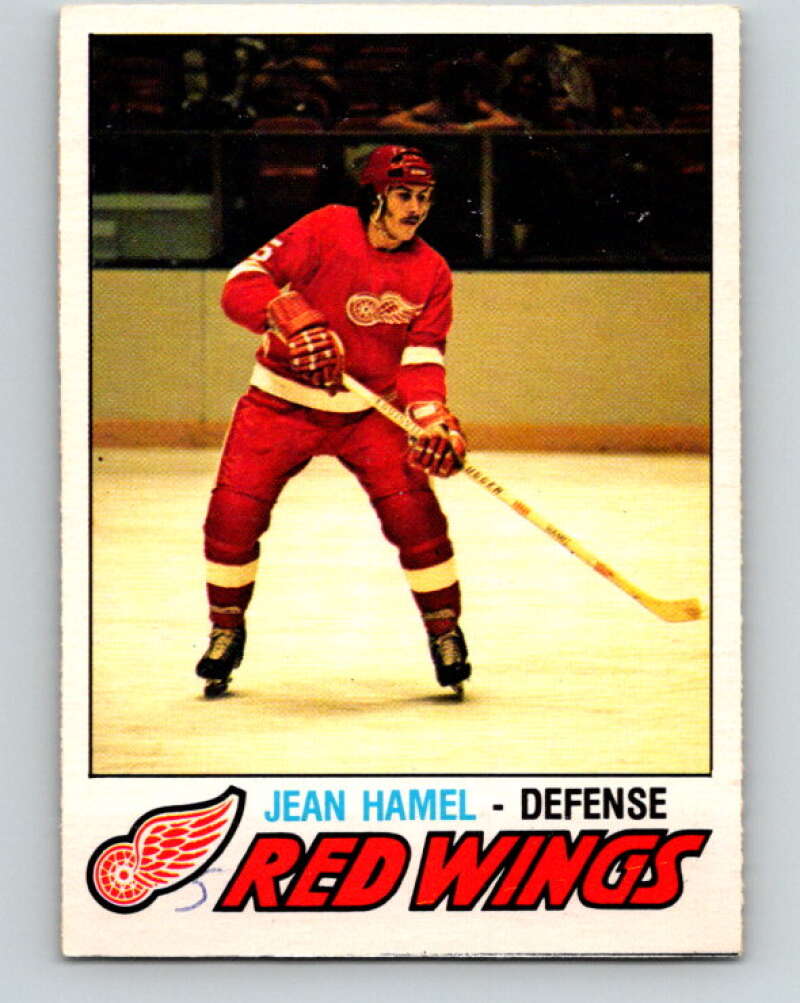 1977-78 O-Pee-Chee #348 Jean Hamel  Detroit Red Wings  V15462