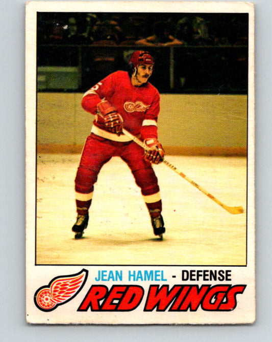 1977-78 O-Pee-Chee #348 Jean Hamel  Detroit Red Wings  V15464