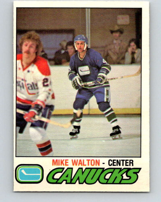 1977-78 O-Pee-Chee #350 Mike Walton  Vancouver Canucks  V15477