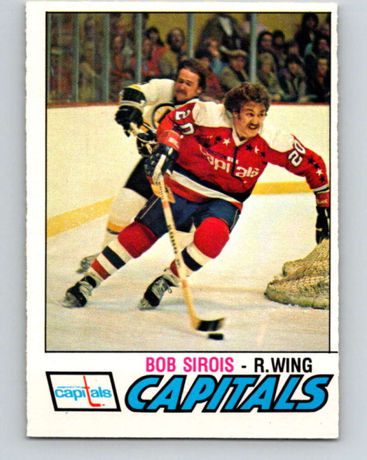 1977-78 O-Pee-Chee #351 Bob Sirois  Washington Capitals  V15484