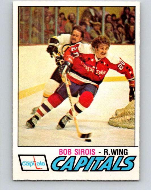 1977-78 O-Pee-Chee #351 Bob Sirois  Washington Capitals  V15485